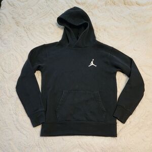 Kids Jordan Black Hoodie Sweater Size Medium